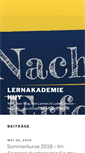 Mobile Screenshot of lernakademie-huy.eu